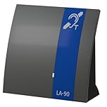 Humantechnik LA-90 Portable Induction Loop System for Hearing Aids | Portable Hearing Loop with Built-In Microphone | Rechargeable | Ideal for Meetings, Counters & One-to-One Conversations