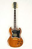 Dekoration - nicht spielbar Miniatur Gitarre Deko Gitarre Guitar Gibson SG 25x8 cm braun #218