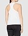 Marca Amazon - AURIQUE Camiseta Deportiva de Tirantes de Rejilla Mujer, Negro...