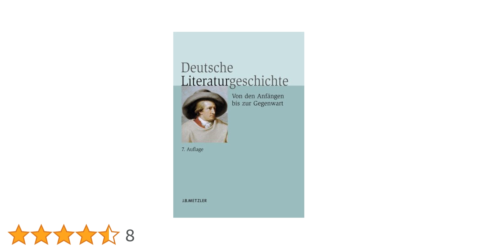 Deutsche Literaturgeschichte: Von den Anfängen bis zur