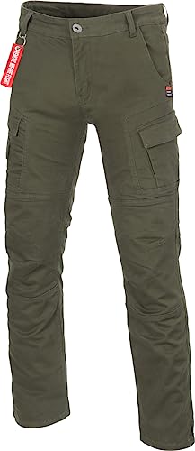 Pantalon moto Büse Fargo textile noir long 110 résistant à l'abrasion