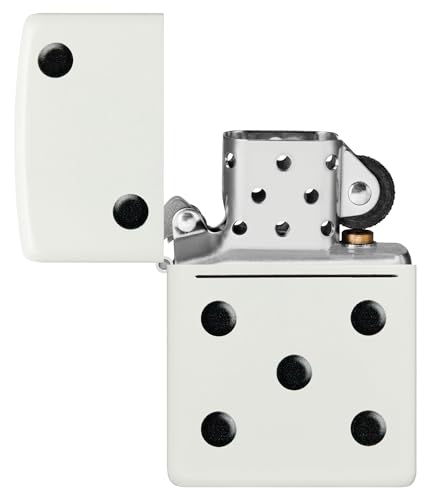 Encendedor de bolsillo Zippo diseño Domino miniatura 4