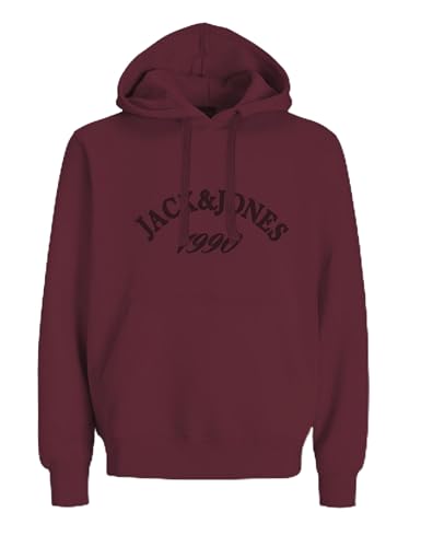 Sweat à capuche Jack & Jones chaud pour homme actif en taille XS rouge