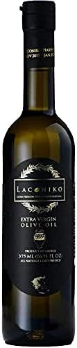 Laconiko Ultra Premium 100% Extra Virgin Olive Oil Value Pack | Cold Pressed | From Greece | KORONEIKI Variety | 2023 Gold Medal Award Winning NYIOOC | (76.1 OZ (6 Bottles of 12.7 OZ))