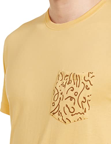 Image of Max Men Cotton Printed Pocket Regular Fit T-Shirt