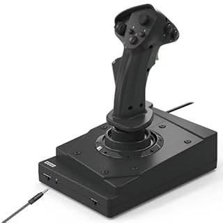 HORI HOTAS Flight Stick - Controller da simulazione di volo progettato per Xbox Series X|S - Licenza ufficiale Microsoft