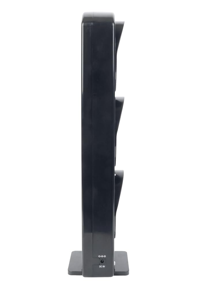 TimeTEX - Multifunktions-Ampel Dual-Pro Relaxy, Anti-Lärmampel | 2in1 Anti-Lärm- & Zeitdauer-Ampel | Individuell einstellbar mit Signalton
