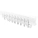 ZXYAN Fijaciones de riel Riel de Cortina Flexible de 3M para ventanales...