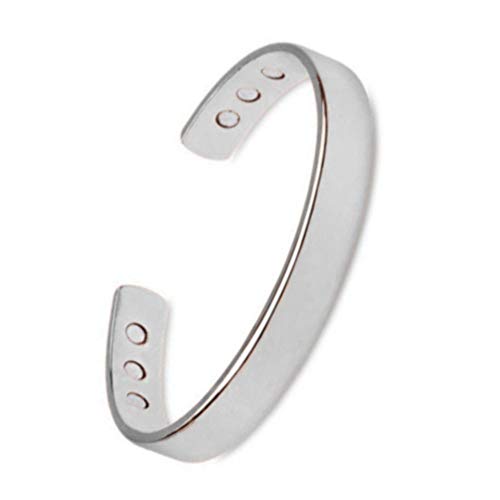 BANCHELLE Copper Bracelet Adjustable for Arthritis - 99.9% Pure Copper with 6 Magnets