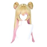 PWBFIRBWL Overwatch Overwatch Juno Cosplay Wig Comic Convention Costume Party Role Play Halloween Christmas Hair +Wigs Cap