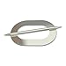 Produktbild INTERDECO Raffspangen/Gardinenspangen (2 Sets) Edelstahl Optik aus Metall, Avos Oval