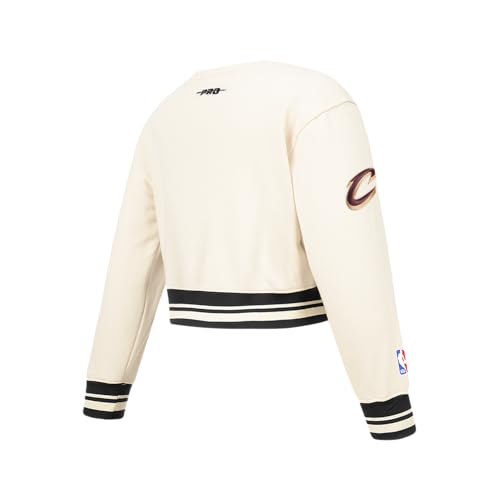 Image of Pro Standard Big Girls NBA Retro Classics Fleece Crewneck Sweatshirt