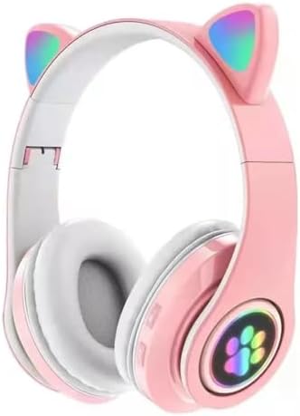 Fone De Ouvido Orelha de Gatinho Cat Ear Headphone Bluetooth com ...