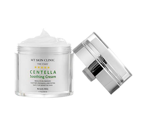Mt Skin Clinic Pro Intense Repair Moisturizer Face Cream - Anti Aging For Women & Men - Anti Redness Face Cream - Rosacea Treatment For Face - Day & Night Face Moisturizer - Centella Asiatica #TOP7