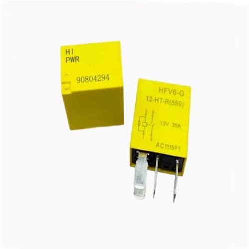 Relais 12V 35A 4 broches 90804294 interrupteur de tension continue pour véhicule
