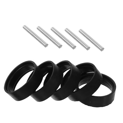 Cabilock Impact Socket Retainer Rings Set Pack Iron Pin and Rubber Gasket for Wrench Assembly