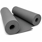 STARVAST 2 Stück Grau EVA Schaumstoff, EVA Foam 5mm, 33x200 CM mit hoher Dichte 86kg/m3 Cosplay Schaumstoff für Kostüm DIY Projekt (5mm Grau)