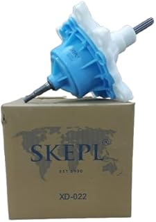 SKEPL Gearbox Compatible for Whirl..Pool XD-022 Semi Automatic Washing Machine,Genuine Part, White and Blue, Compatible wi... Price In India