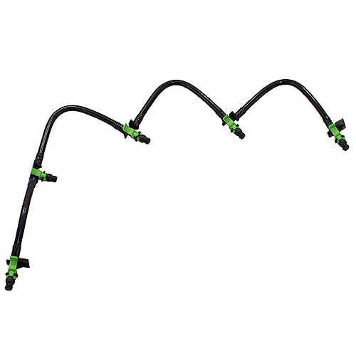 BIAREN Fuel Injector Leak Return Pipe Overflow Hose Pipe For Ford Focus Mondeo Grand C-Max Kuga Galaxy S-Max 2.0 TDCI Citroen C4 Picasso C5 C8 Peugeot 308 407 Expert 2.0 HDI 1779762 9M5Q9K022BB 1574AJ