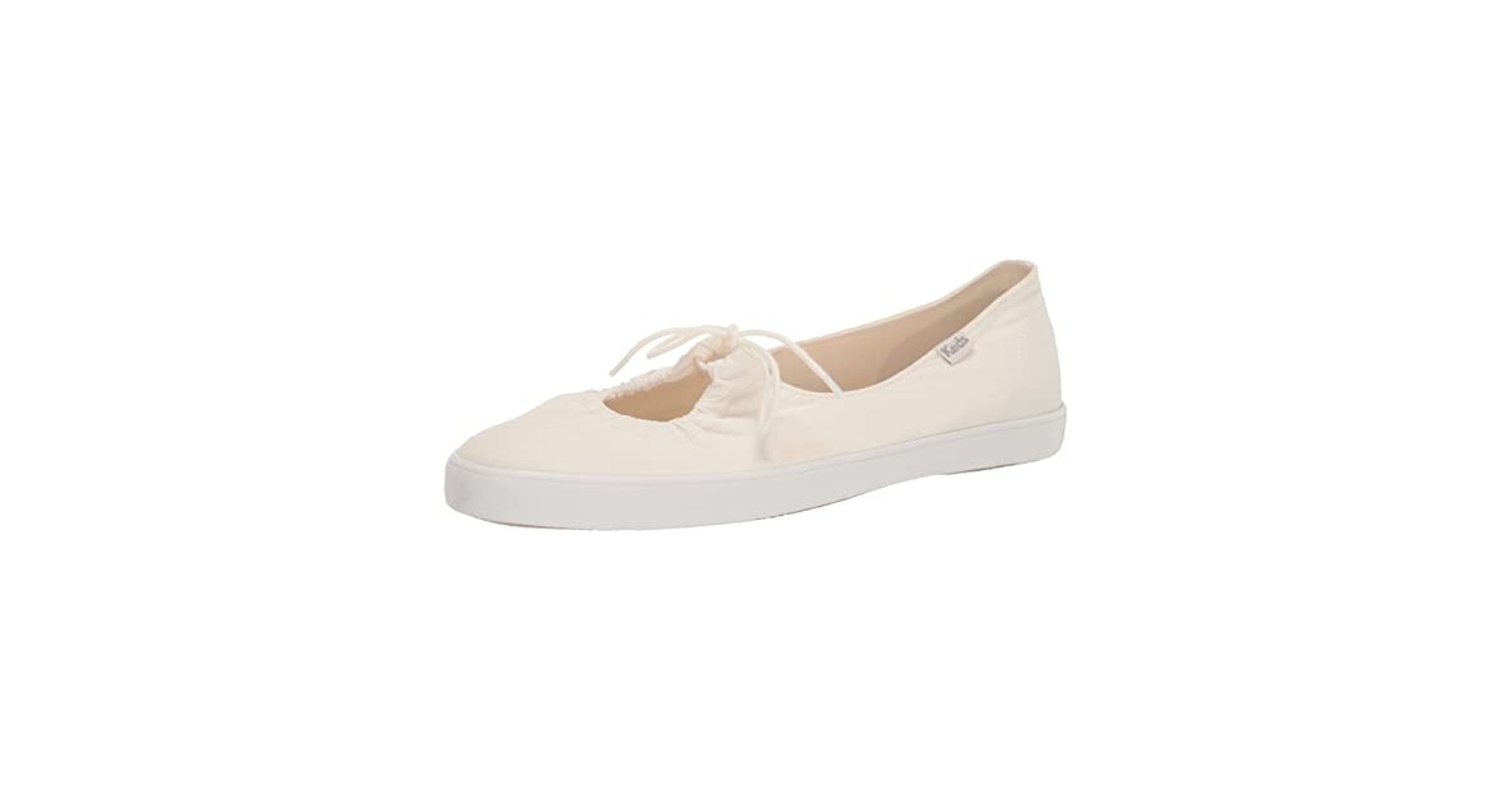 Amazon | Keds レディース ミラ バレエ フラット, ホワイト, 10