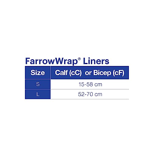 Image of Jobst FarrowWrap Flesh Tone Sock Liner Extra Wide Universal /One Size Fits All 7666622