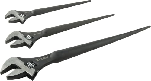 Image of Titan 223 Adjustable Construction Spud Wrench, 3-Pc Set (Pack of 8)