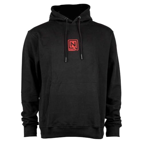 NITRO Kapuzenpullover mit Logo Po, L, Schwarz, Größe L
