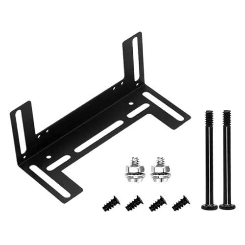 Soporte para ventilador de enfriamiento PC 120x120x15mm negro miniatura 1