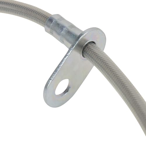 Image of TRQ Front Brake Hose Set Compatible with 2005-2012 Toyota Avalon 2007-2011 Camry