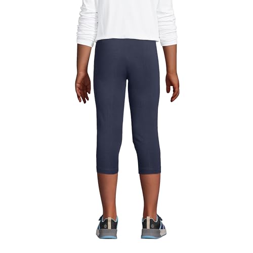 Lands' End Girls Tough Cotton Capri Leggings2