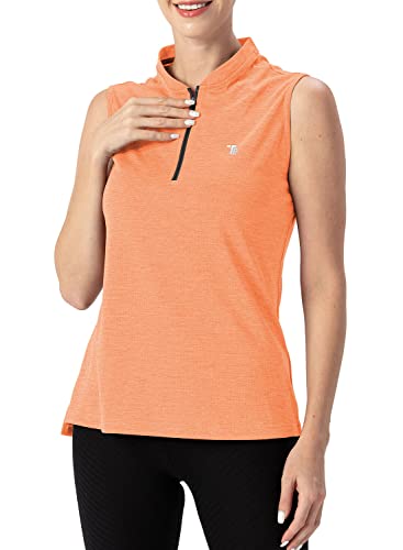Polo de golf respirant UPF 50+ YSENTO avec zip pour femme