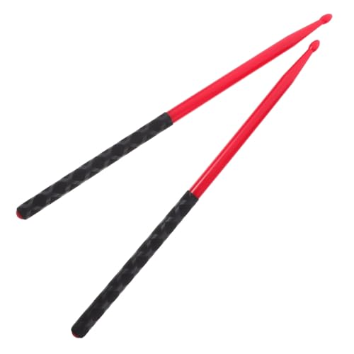 Baquetas Abaodam para batería, 3 pares, con cubiertas antideslizantes, agarre cómodo, para adultos, aptas para baterías acústicas y electrónicas miniatura 1