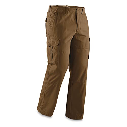 Guide Gear Cargo Pants For Men With Pockets Cotton, Tactical Work Hiking Military Pants, Woodland Camo, W36 L32 #TOP5
