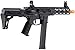 Lancer Tactical Gen 2 New 9mm Battle X CQB Lightweight Carbine AEG Color Black