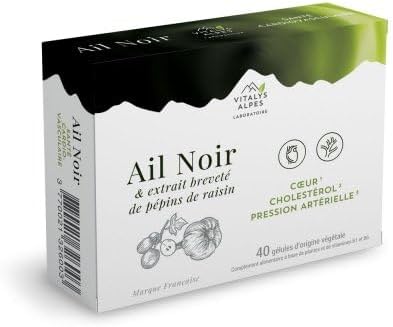 Ail Noir & Feuilles d'Olivier - Complément Alimentaire Pour la Sa...
