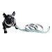 ARING PET Dog Collar and Leash, Velvet Dog Collar and Leash Set, Soft & Comfy, Adjustable Collars for Dogs