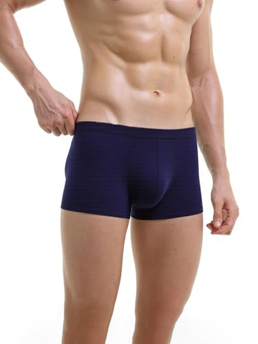 Men's Performance Boxer Briefs Moisture Wicking Breathable Cotton Underwear3