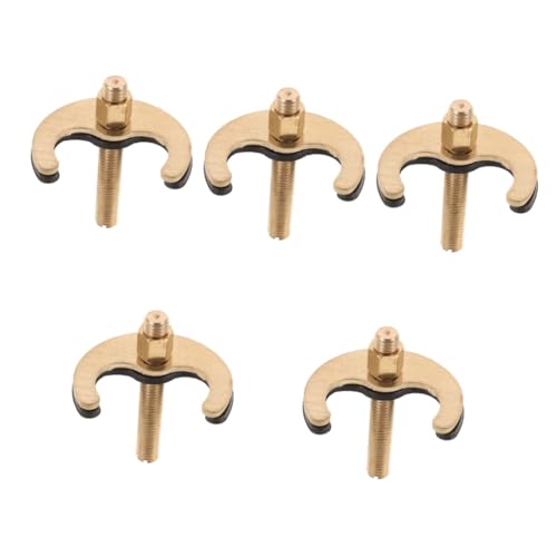 jojofuny 5 Sets Faucet Nut Fastening Circlip Tool Faucet Tap Mounting Fixing Kit for Kitchen Supply