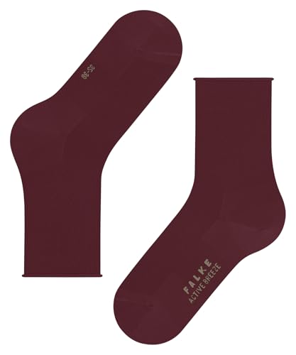 Image of FALKE Women's Active Breeze Socks, Breathable, Cooling Effect, Lyocell, Crew Length, Sweat Wicking, Coolmax Clothing, 1 Pair | refreshing