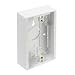 Leviton 42777-1WB Surface Mount Backbox, Single Gang, White, 1.45-Inch