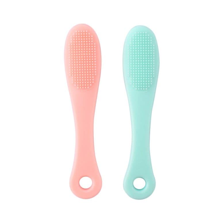 AILEXIM Silicone Face Scrubber Manual Facial Cleansing Brushes | Face Scrubber Cleanser Brush for Gently and Effectively Cleaning | Removing Blackheads and Massaging (Pack of 2)-picture-15