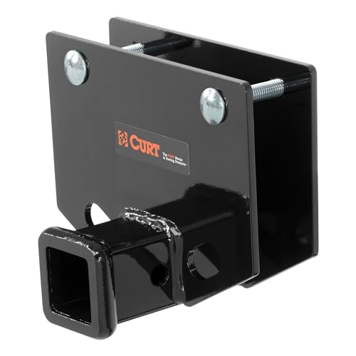 Image of CURT 19101 RV Bumper Hitch, 2 inch Receiver for 2 inch x 4 inch Bumper Beams