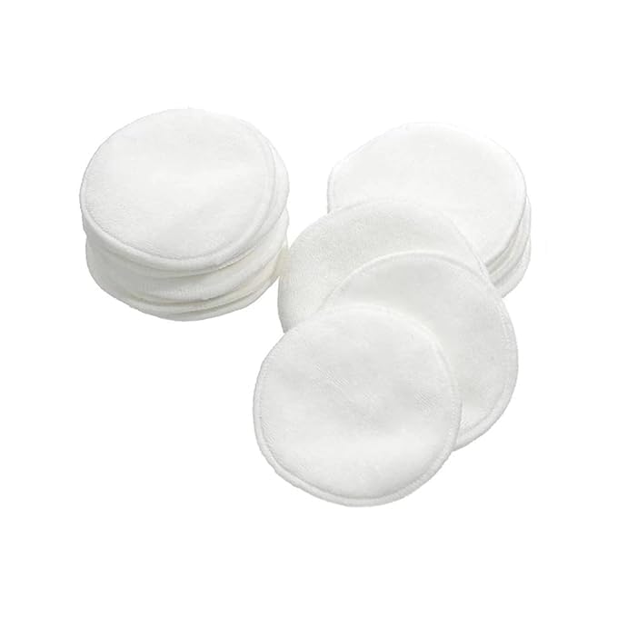 Organic Reusable Makeup Remover Pads, Natural Bamboo Cotton, Washable Face Wipes with Laundry Bag-picture-48