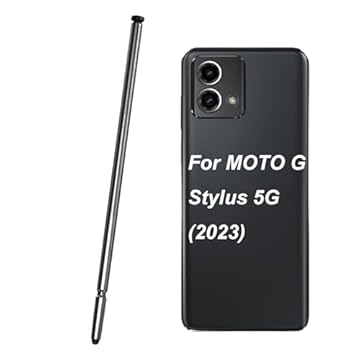 Caneta Stylus para Moto G Stylus 2023 de substituição para Motorola Moto G Stylus 5G (2023) Caneta Touch Pen Moto G 5G 2023 (preto)