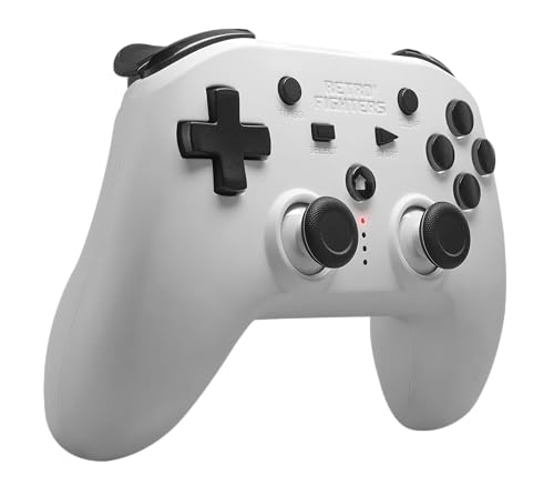 Image of Retro Fighters Defender Bluetooth Controller Next-Gen PS3, PS4 & PC Compatible Wireless (White)
