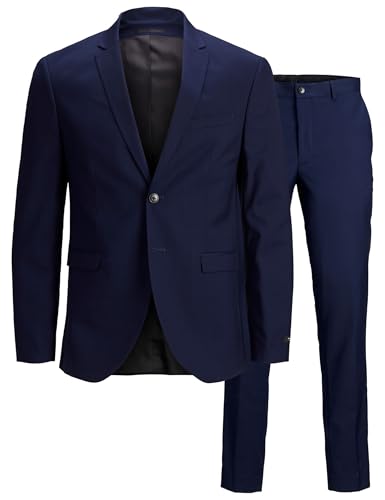 JACK & JONES Herren jprfranco Suite noos Business Anzug Hosen Set, Dark Navy, 52 EU für 86,99 EUR (-28%) statt 119,99 EUR bei amazon.de Bild: JACK & JONES Herren jprfranco Suite noos Business Anzug Hosen Set, Dark Navy, 52 EU für 86,99 EUR (-28%) statt 119,99 EUR bei amazon.de