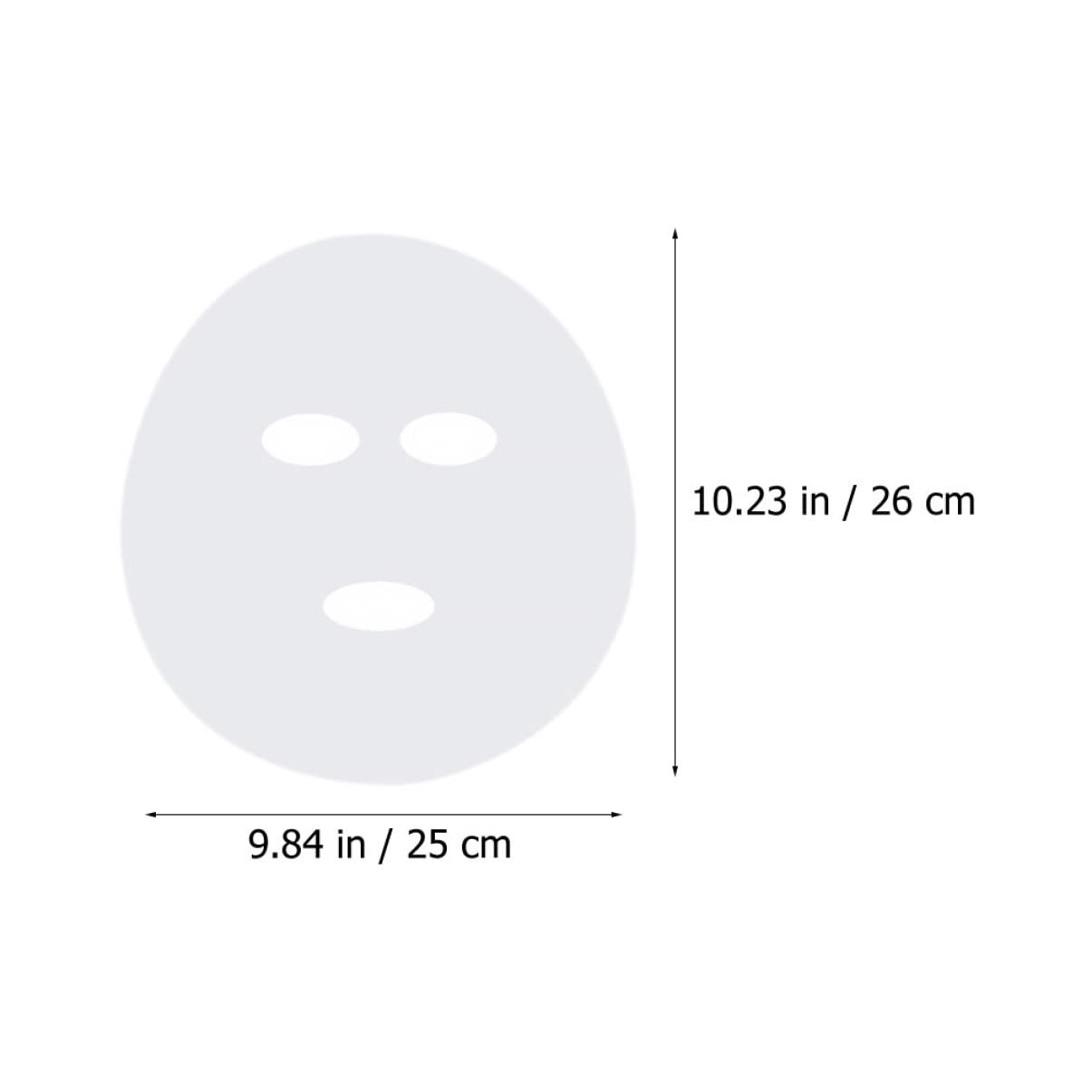 FOMIYES 800 pcs Facial Mask Film Moisture Retention Skincare Face Mask Home Salon Spa Use