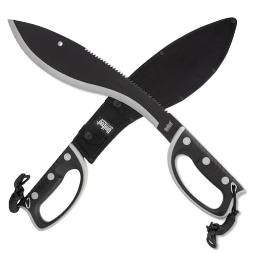 United Cutlery Survival Sawback Kukri | 13 1/2" Stainless Steel Blade