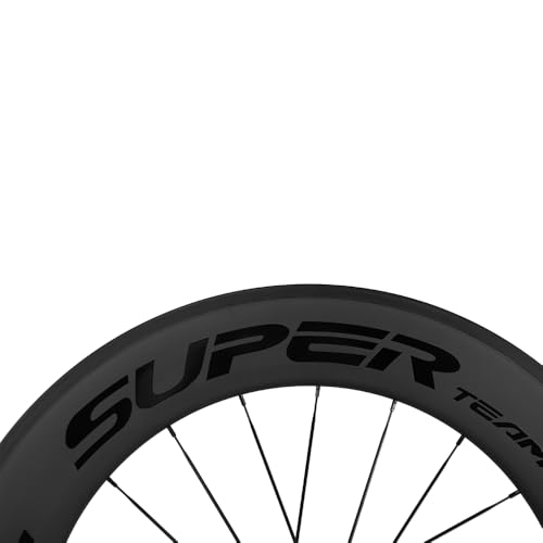 SUPERTEAM Carbon Wheelset 38/50/60/88 700C Tubeless Wheelset U Shape with Cearmic Bearing Hub (88MM Depth)