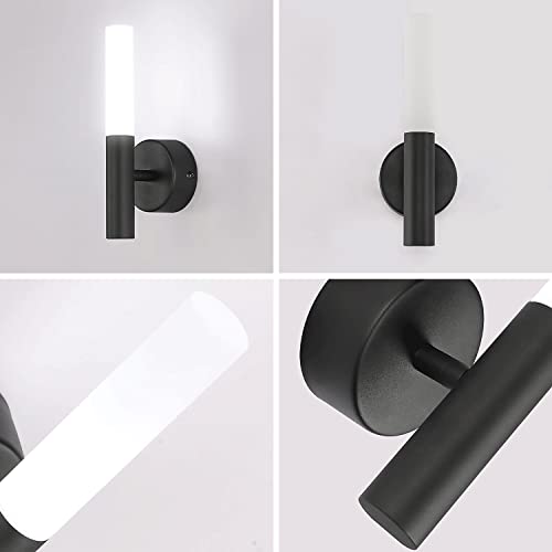 Lámpara de pared de tubo largo para evitar deslumbramientos 6